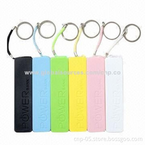 Practical and Convenient 2,200mAh Portable Power Banks for iPod, iPhone, Sized 97 x 22 x 25mm